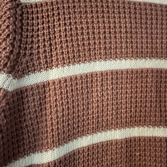 Moondance striped mauve cardigan size XL - Picture 6 of 6